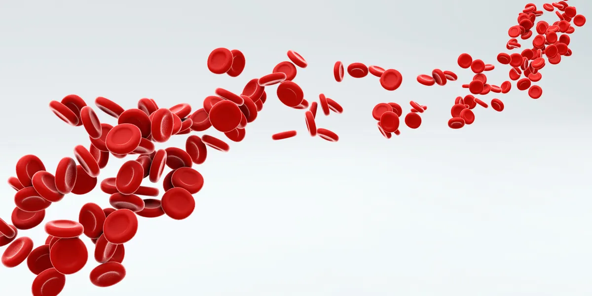 ilustracja przedstawiająca czerwone krwinki